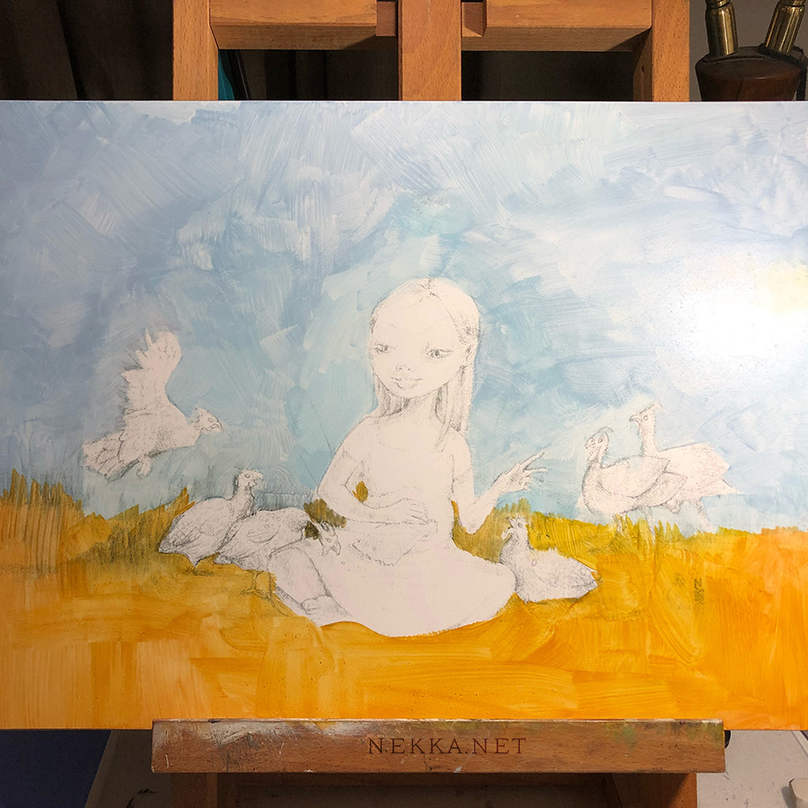 Process of ‘Fowl Play’ (Part 1)