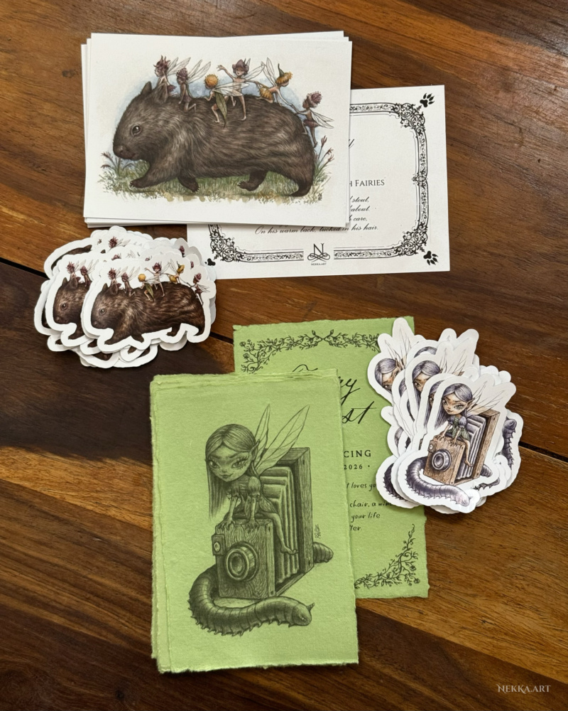 Printing February’s Mail Coven Rewards