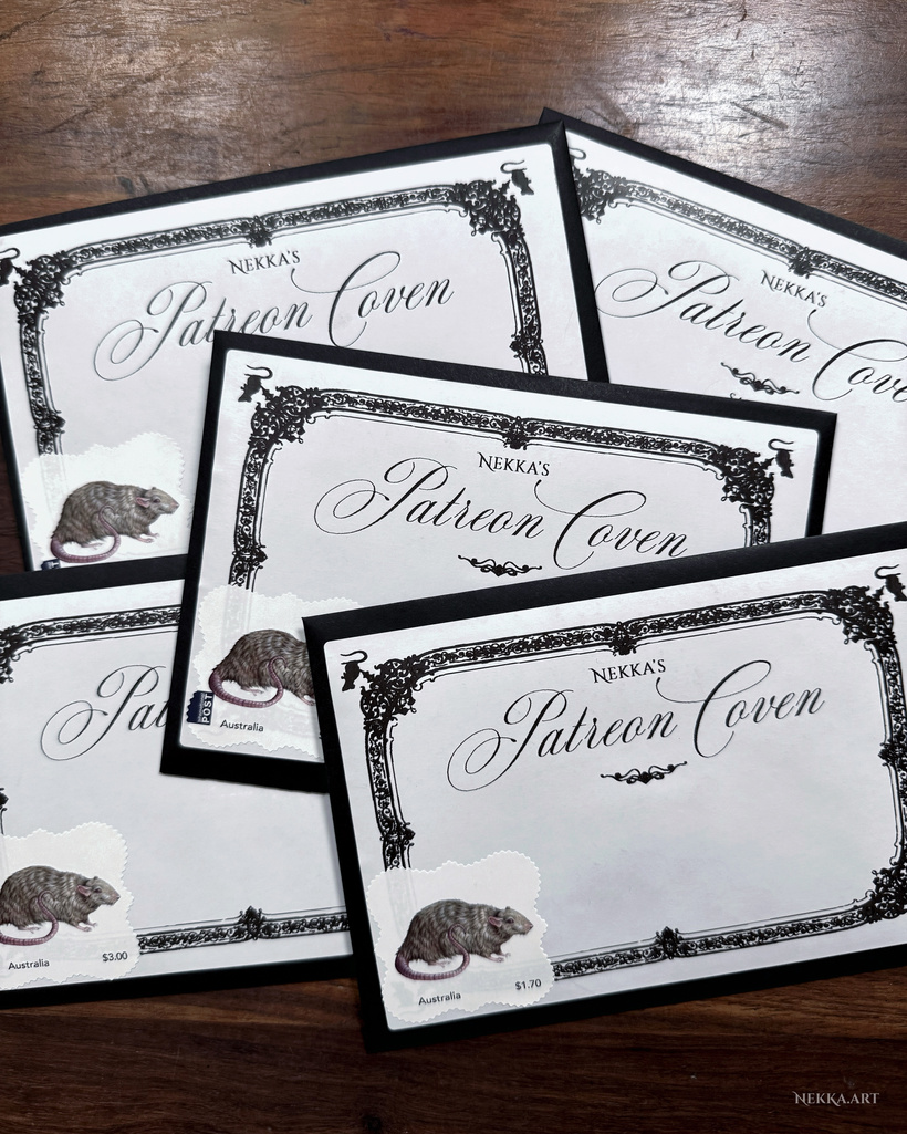 Shipping March Mail Coven rewards