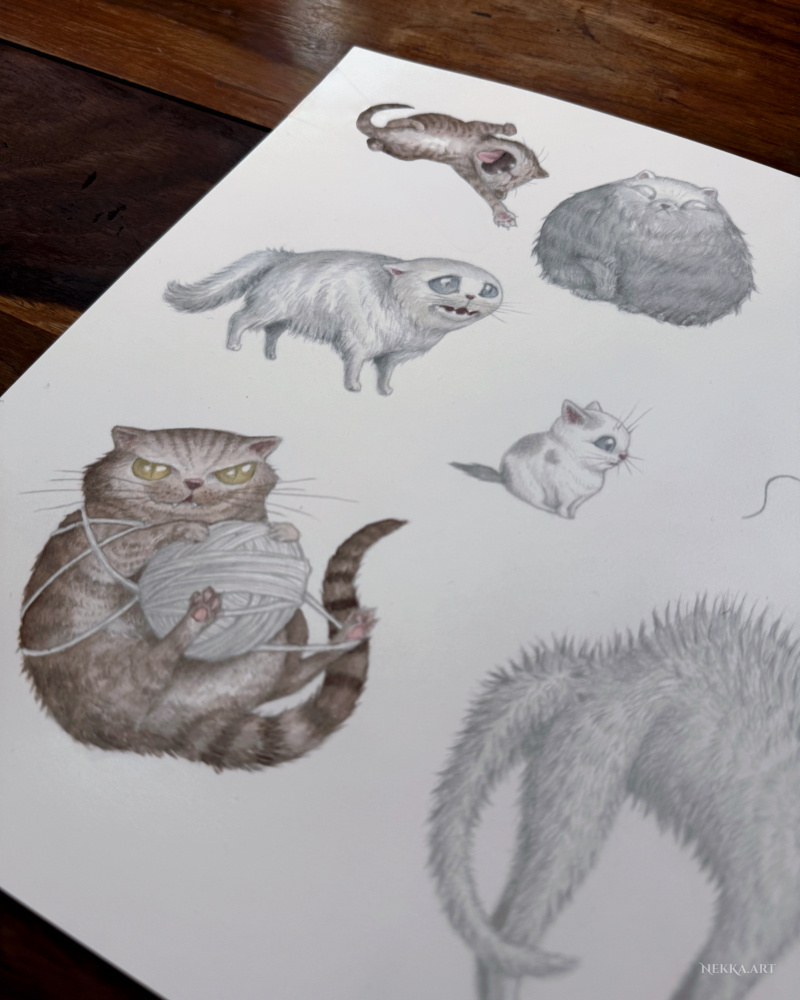 Painting cats